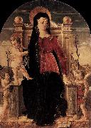 Giorgio Schiavone Virgin and Child Enthroned Spain oil painting artist